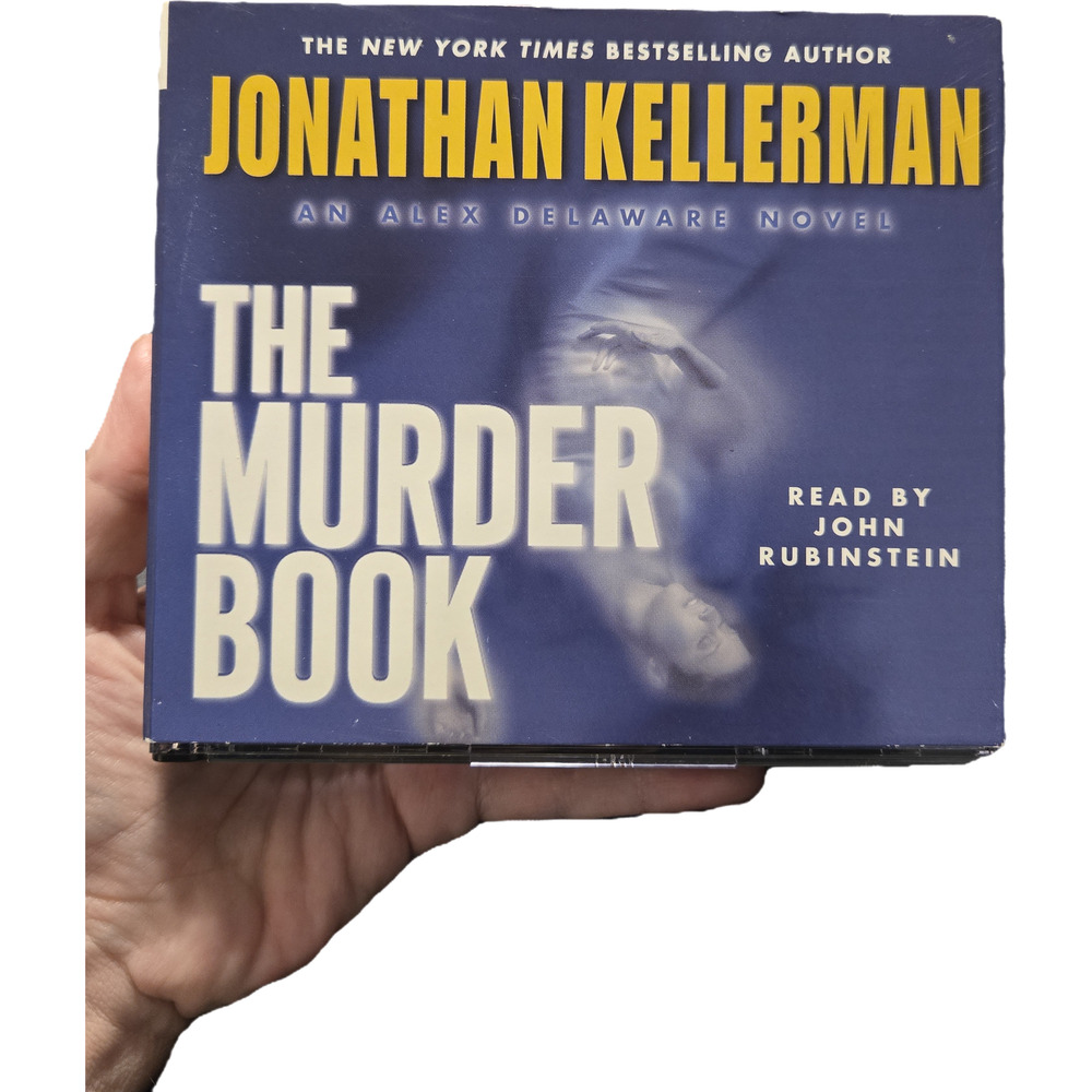 The Murder Book Jonathan Kellerman Audiobook CD Read by John Rubinstein